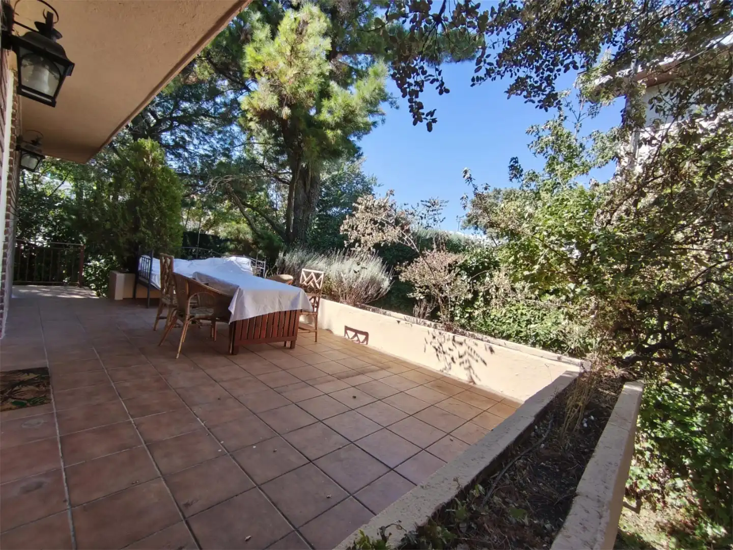 Terrassa de Casa o xalet en venda en Alpedrete amb Calefacció, Jardí privat i Terrassa