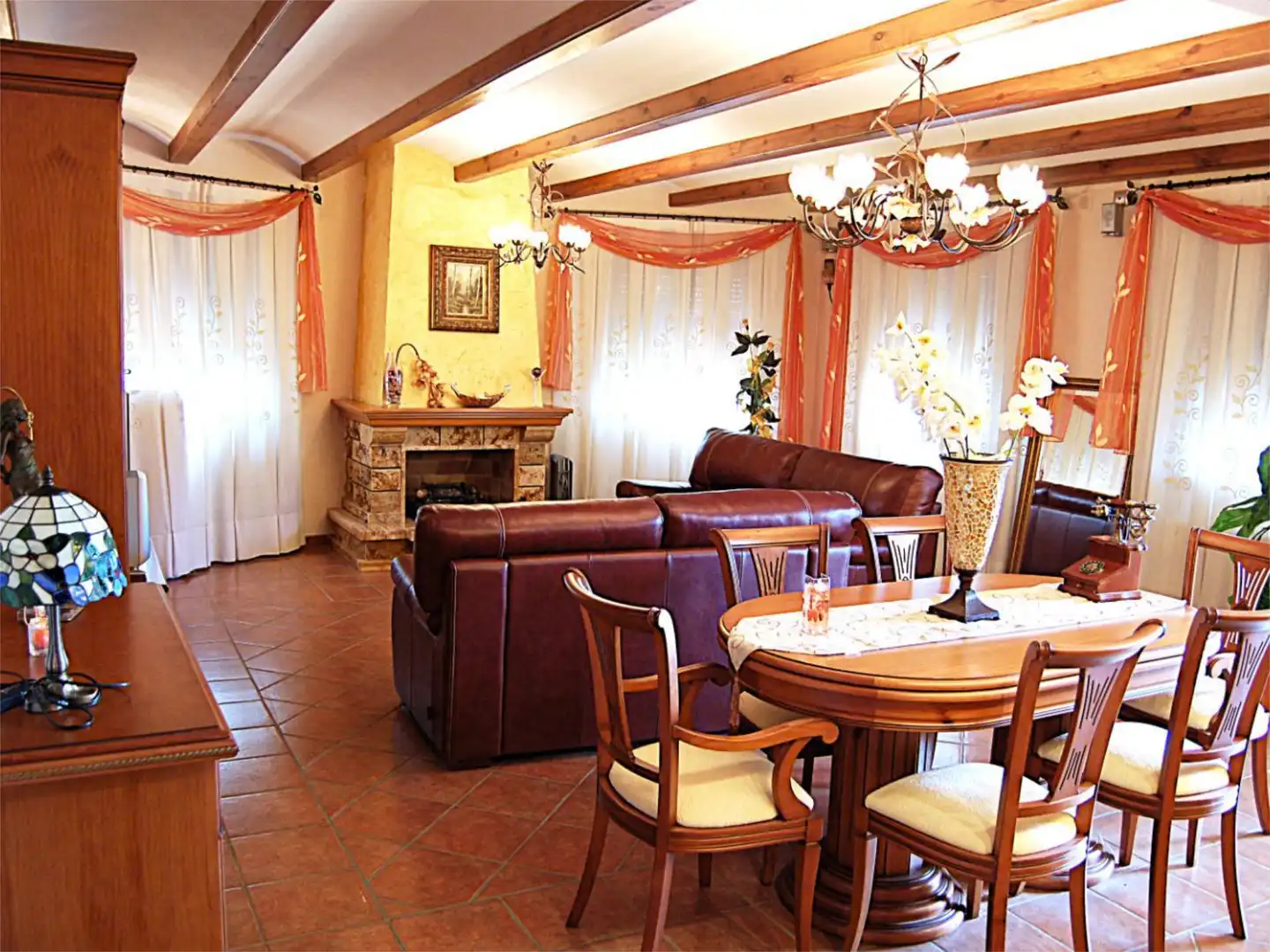 Casa o chalet en venta en Urbanización la Pinada, 37, Cañadas de San Pedro Sala de estar de Casa o chalet en venta en Murcia con Aire acondicionado, Calefacción y Jardín privado