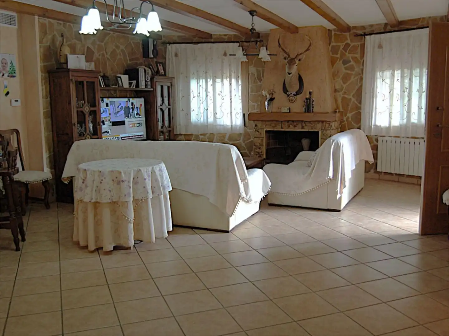 Casa o chalet en venta en Urbanización la Pinada, 37, Cañadas de San Pedro Sala de estar de Casa o chalet en venta en Murcia con Aire acondicionado, Calefacción y Jardín privado