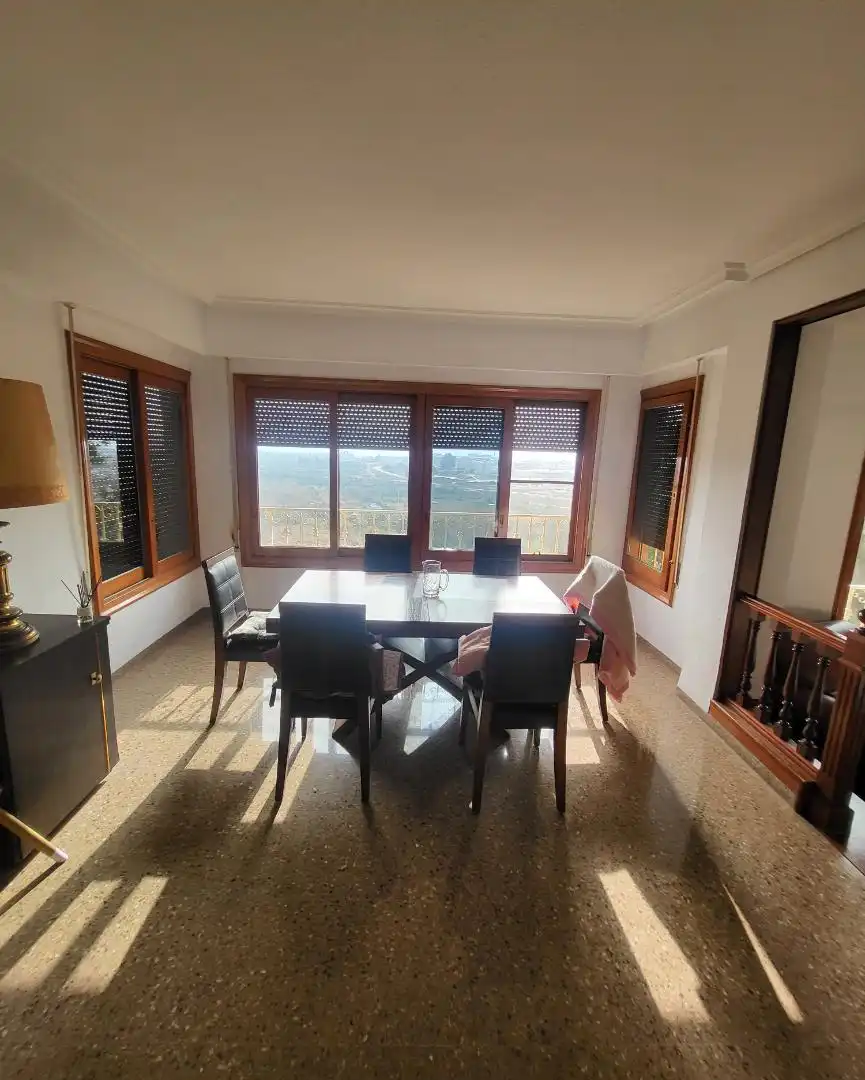Dining room of Flat for sale in L'Alcora  with Heating, Private garden and Parquet flooring