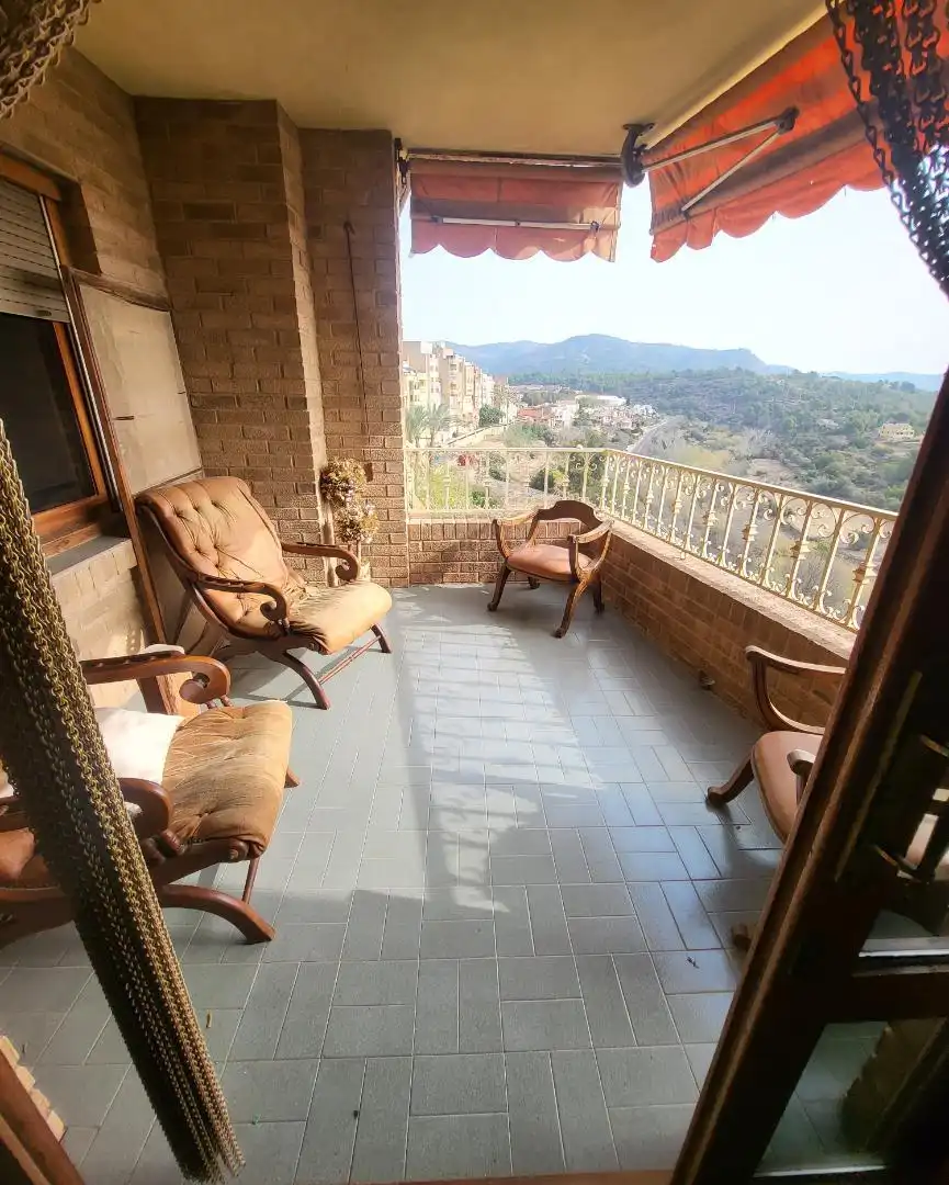 Terrace of Flat for sale in L'Alcora  with Heating, Private garden and Parquet flooring