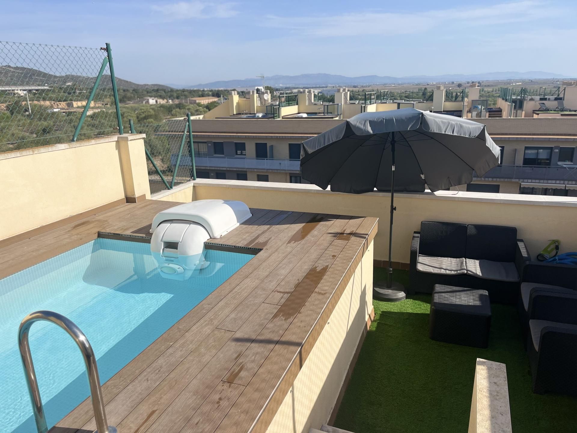 Flat for sale in Carrer del Raval, 9, Nord Swimming pool of Flat for sale in Sant Carles de la Ràpita with Air Conditioner, Heating and Private garden