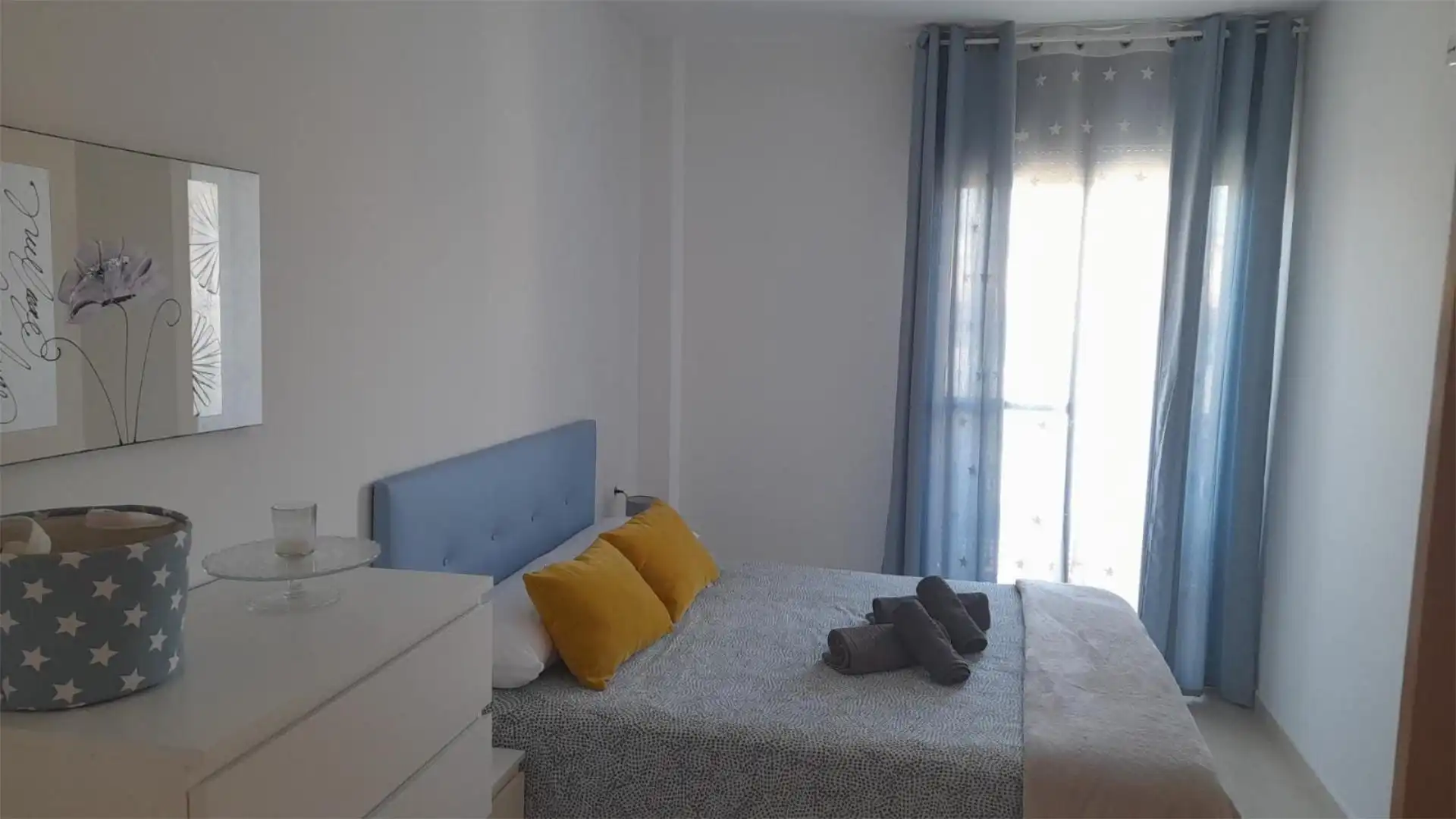 Flat for sale in Carrer del Raval, 9, Nord Bedroom of Flat for sale in Sant Carles de la Ràpita with Air Conditioner, Heating and Private garden