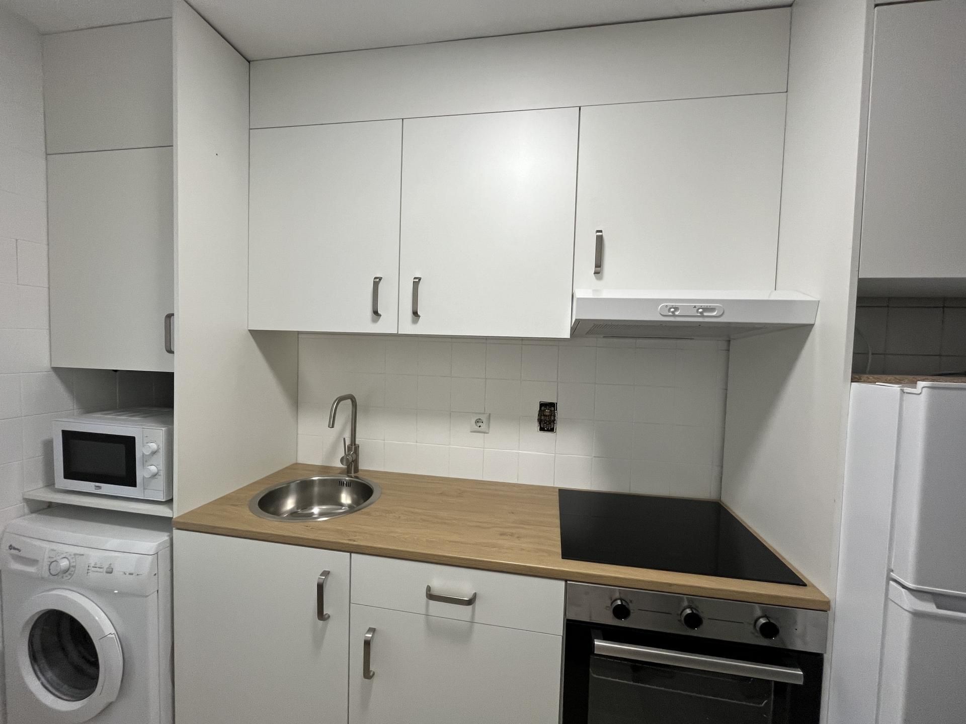 Kitchen of Flat to rent in Soria Capital   with Heating, Terrace and Furnished