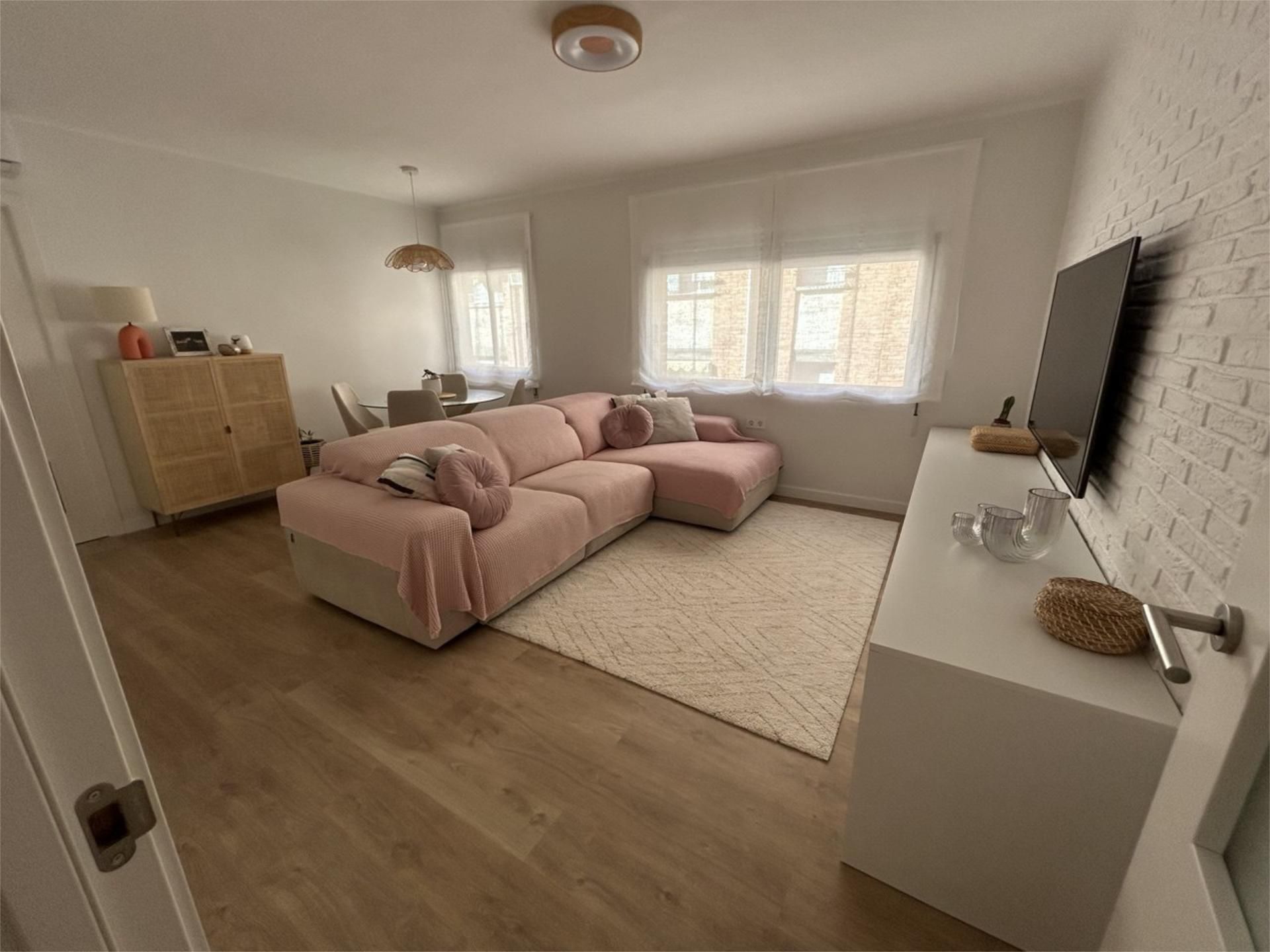 Sala de estar de Piso en venta en Terrassa con Aire acondicionado