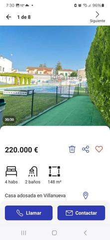 Casa adosada en Venta en Blanca Paloma, 16 en Villanueva del Ariscal