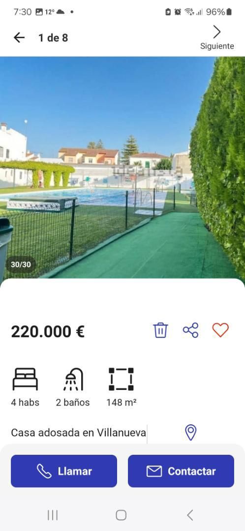 Casa adosada en venda a Blanca Paloma, 16, Villanueva del Ariscal Casa adosada en venda en Villanueva del Ariscal amb Terrassa i Piscina