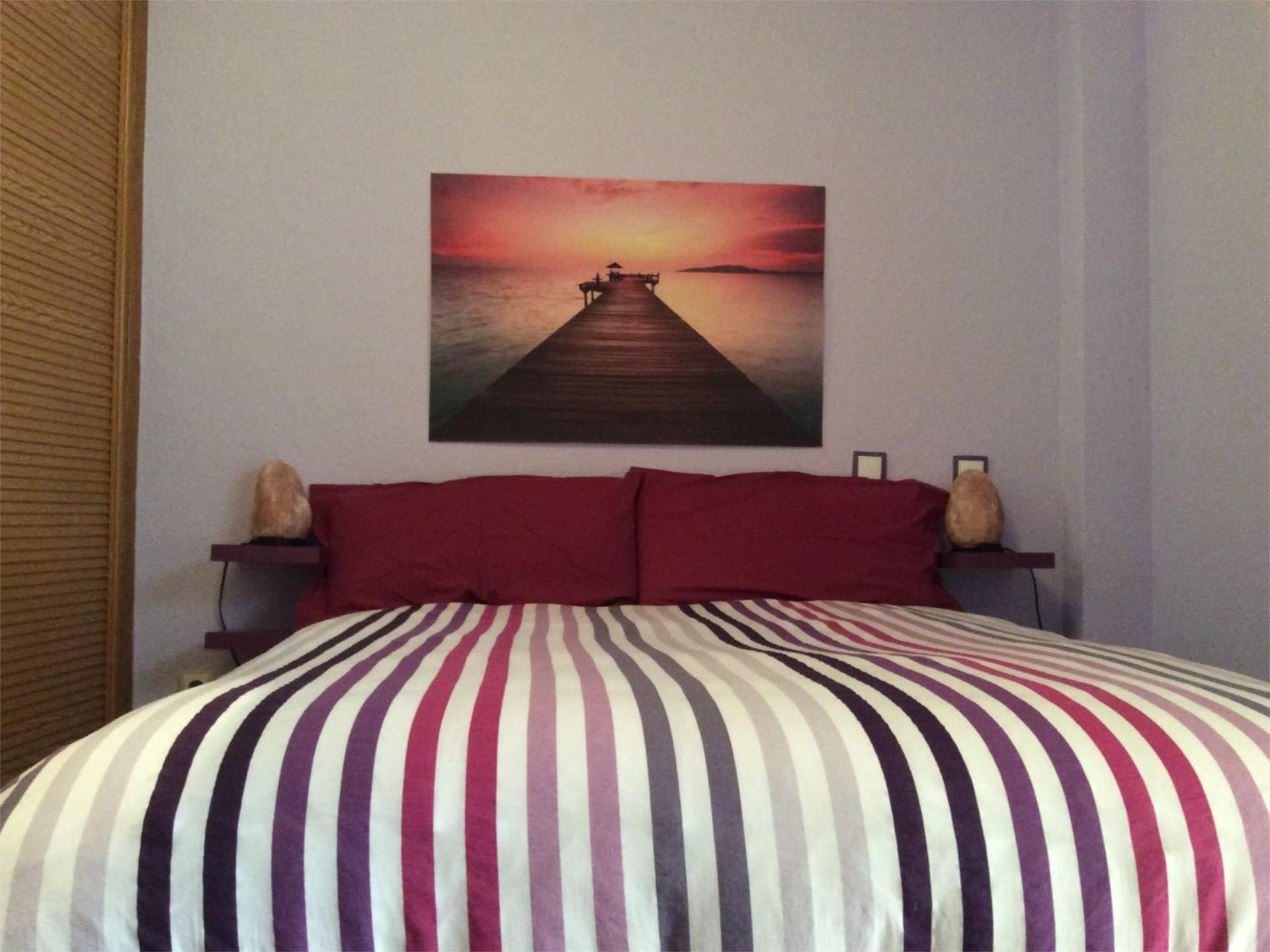 Bedroom of Flat to rent in  Madrid Capital  with Air Conditioner, Heating and Terrace