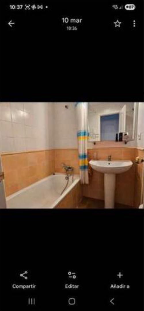 Bathroom of Apartment to rent in Algeciras  with Terrace and Furnished