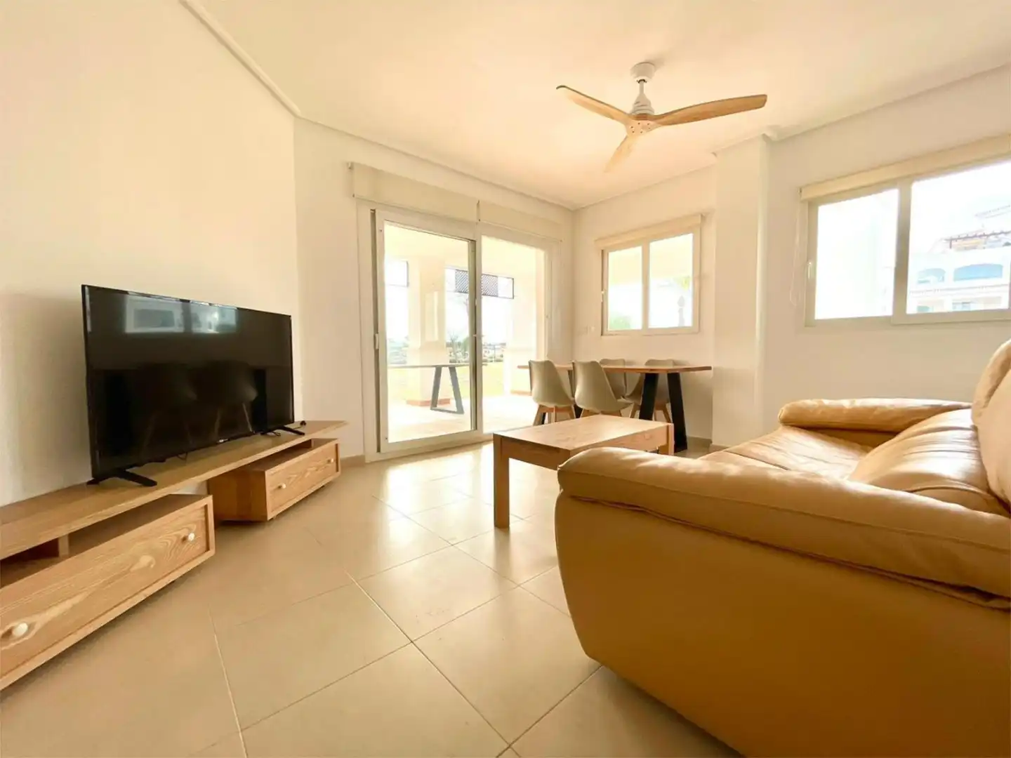 Wohnung zum Verkauf in Calle Índico, 75, Jerónimo y Avileses Wohnzimmer von Wohnung zum Verkauf in Murcia Capital mit Klimaanlage, Terrasse und Schwimmbad