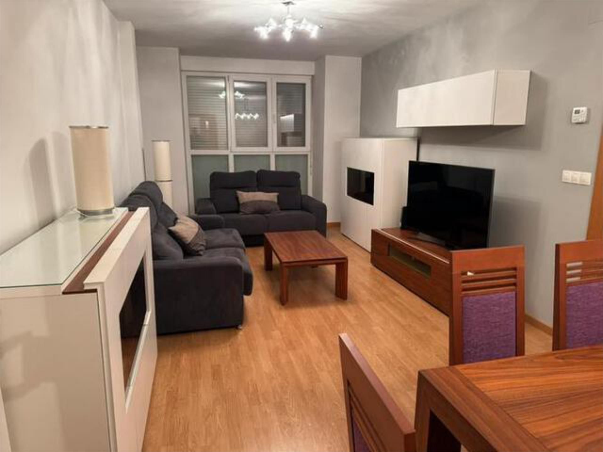 Living room of Flat to rent in  Albacete Capital  with Heating, Storage room and Furnished