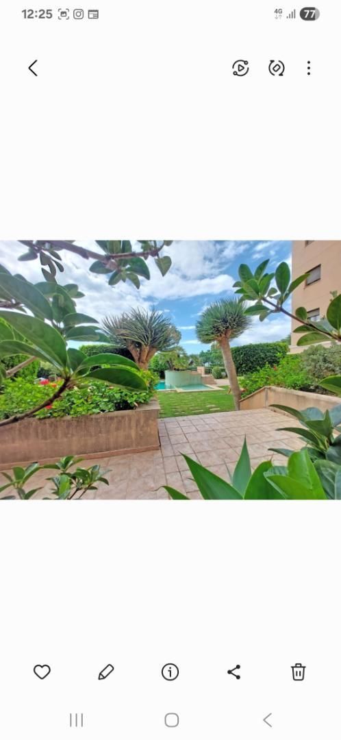 Flat to rent in Carrer de Medellín, 5, Es Portixol - Es Molinar Garden of Flat to rent in Palma de Mallorca with Air Conditioner, Terrace and Swimming Pool