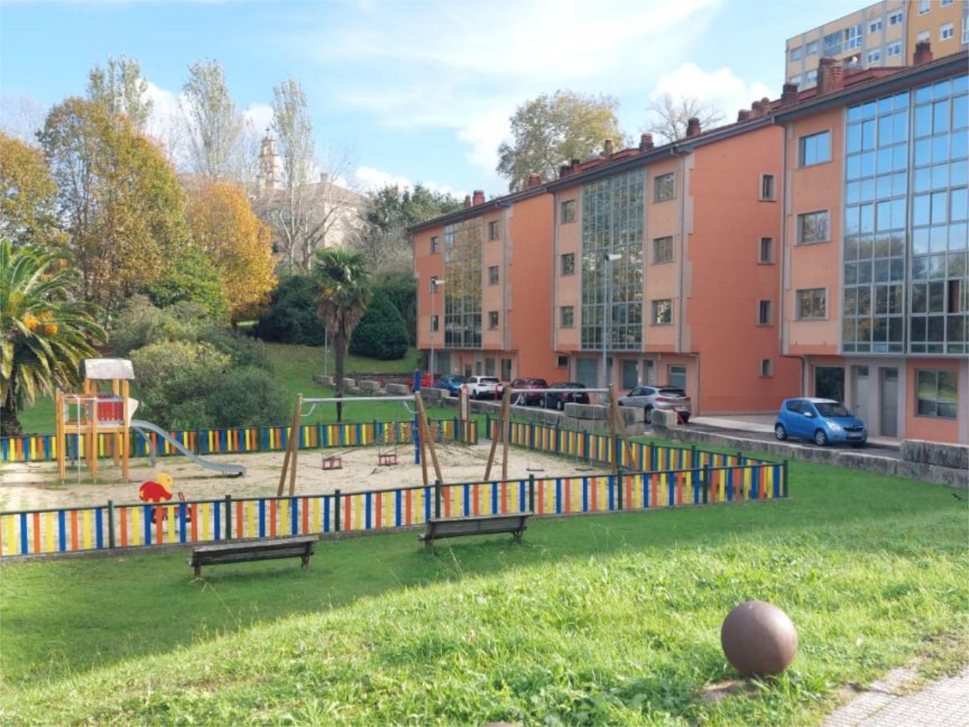 Exterior view of Flat for sale in Vigo   with Heating, Parquet flooring and Terrace