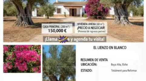 Photo 3 of House or chalet for sale in Las Bayas, Elche / Elx