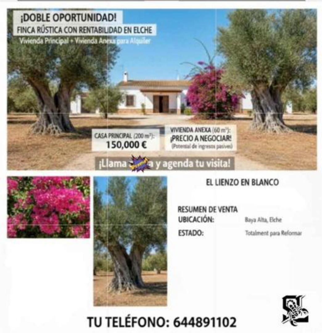 Casa o xalet en venda a Las Bayas Jardí de Casa o xalet en venda en Elche / Elx