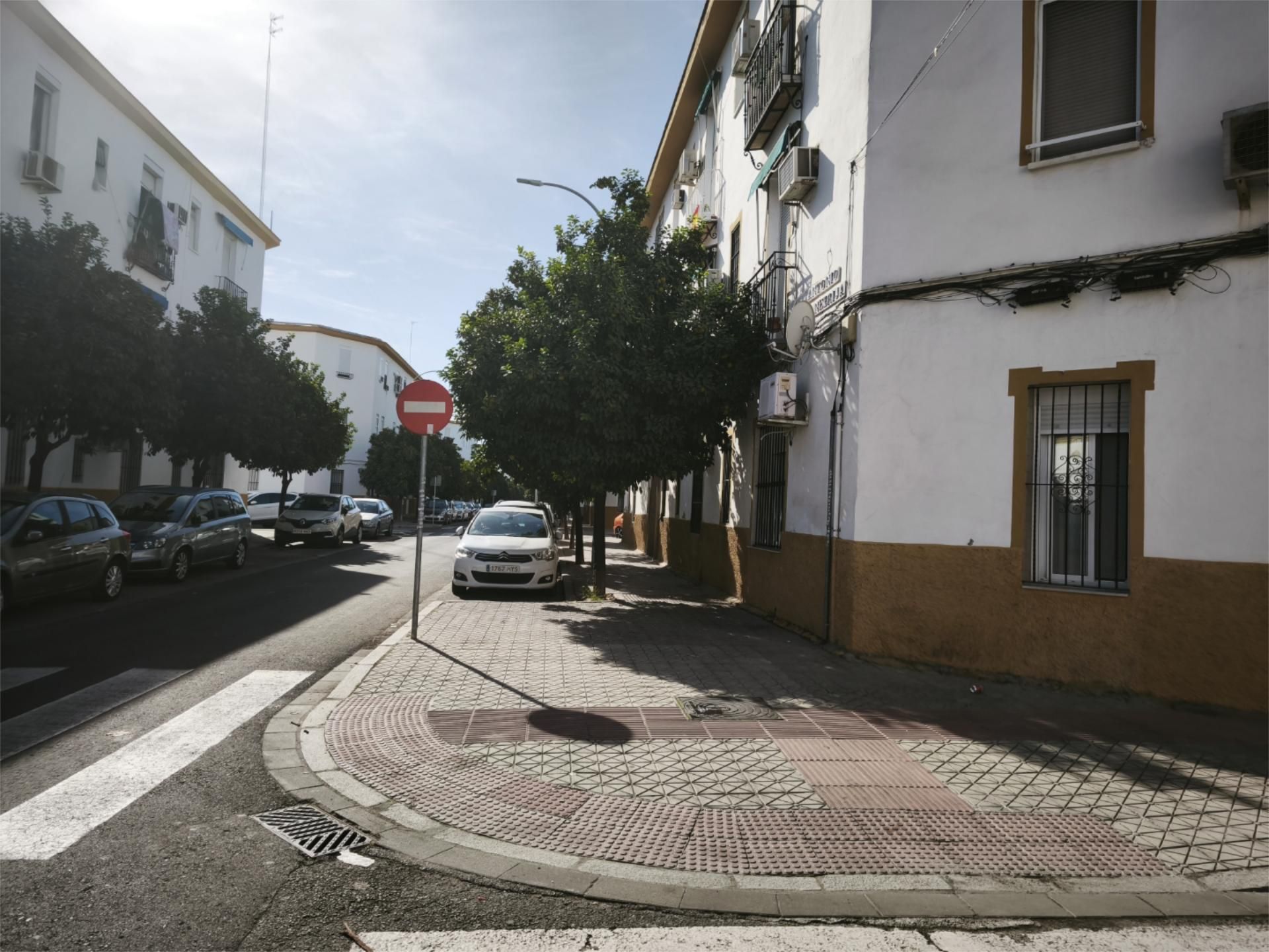 Vista exterior de Piso en venta en  Sevilla Capital con Aire acondicionado, Calefacción y Trastero