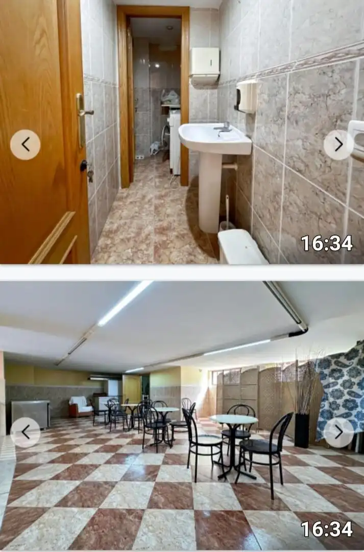 Erdgeschoss zum Verkauf in Carrer de la Mare Vedruna, 10, Parque Geólogo José Royo Gómez Badezimmer von Erdgeschoss zum Verkauf in Castellón de la Plana / Castelló de la Plana mit Terrasse, Möbliert und Ofen
