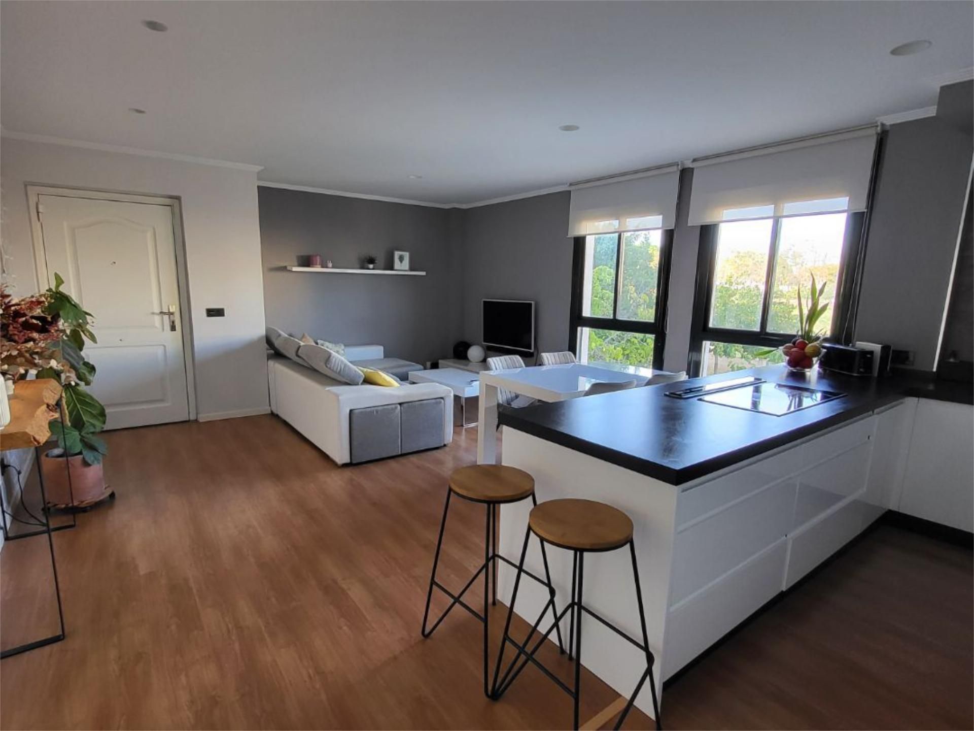 Sala d'estar de Pis en venda en Massamagrell amb Aire condicionat