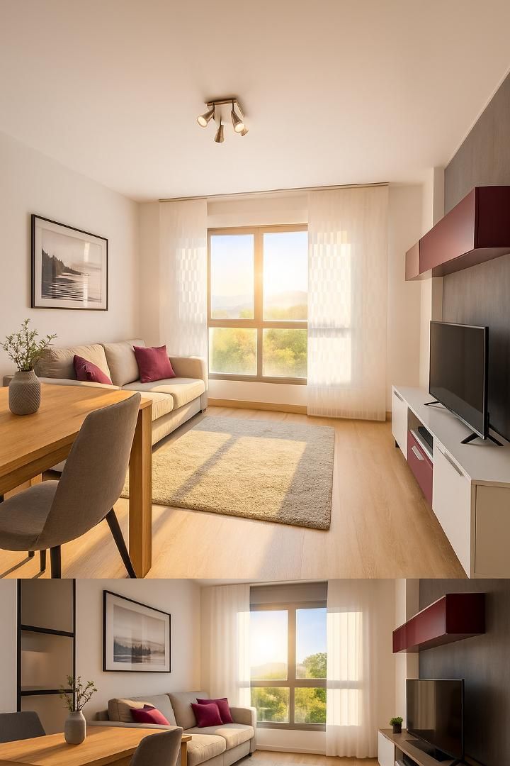 Pis en venda a Calle Saturnino Calleja, 2, Las Lomas - Salinera - La Muñeca Sala d'estar de Pis en venda en Guadalajara Capital amb Calefacció i Moblat