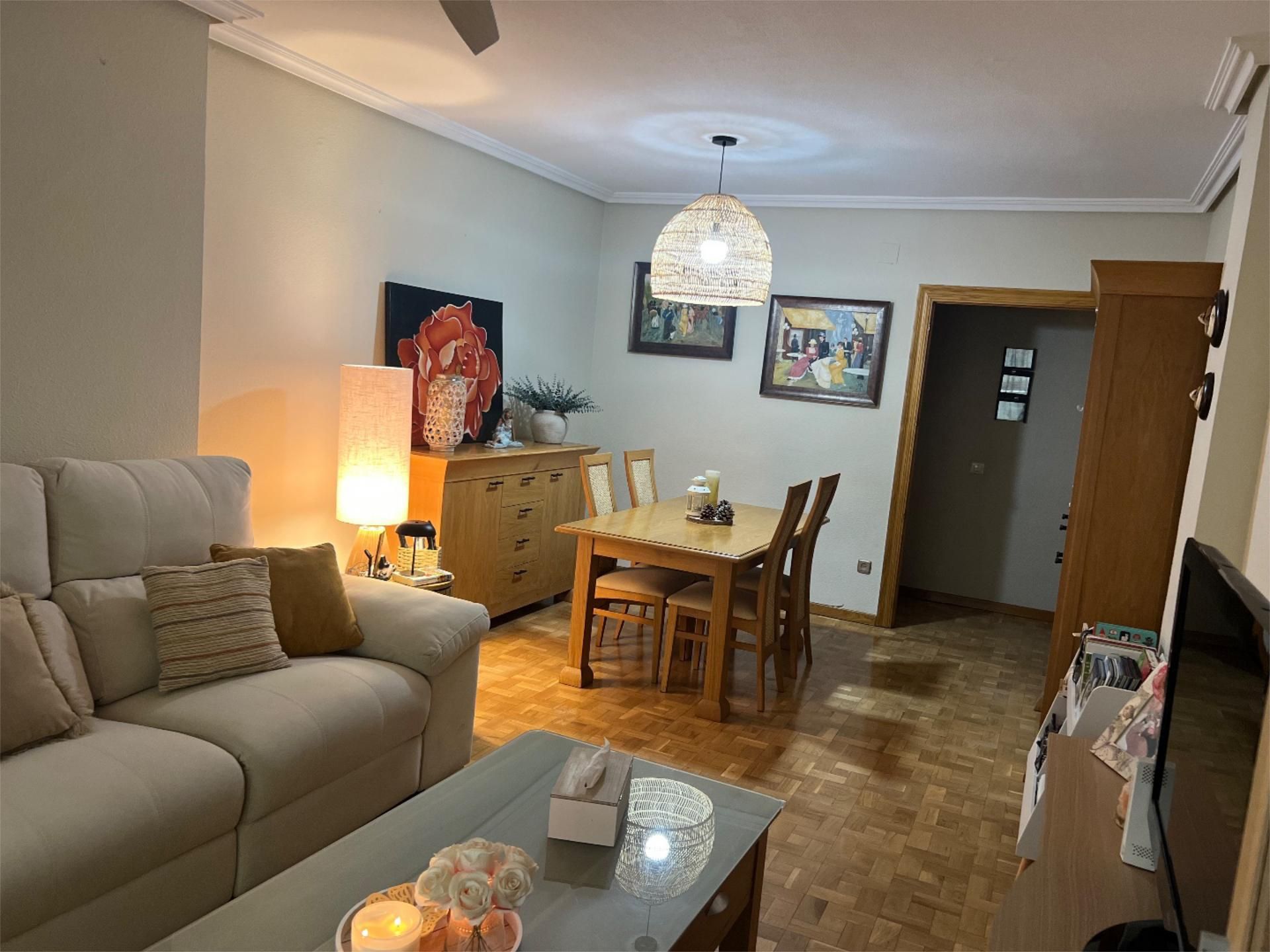 Flat for sale in Calle Azucena, 23, Ciudad Real Capital Living room of Flat for sale in Ciudad Real Capital with Air Conditioner, Terrace and Balcony