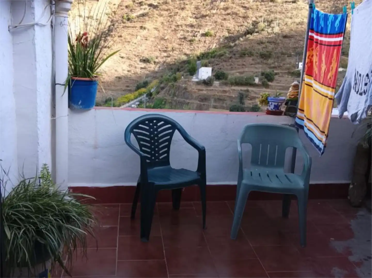 Terrassa de Casa adosada en venda en Sierro amb Aire condicionat, Terrassa i Traster