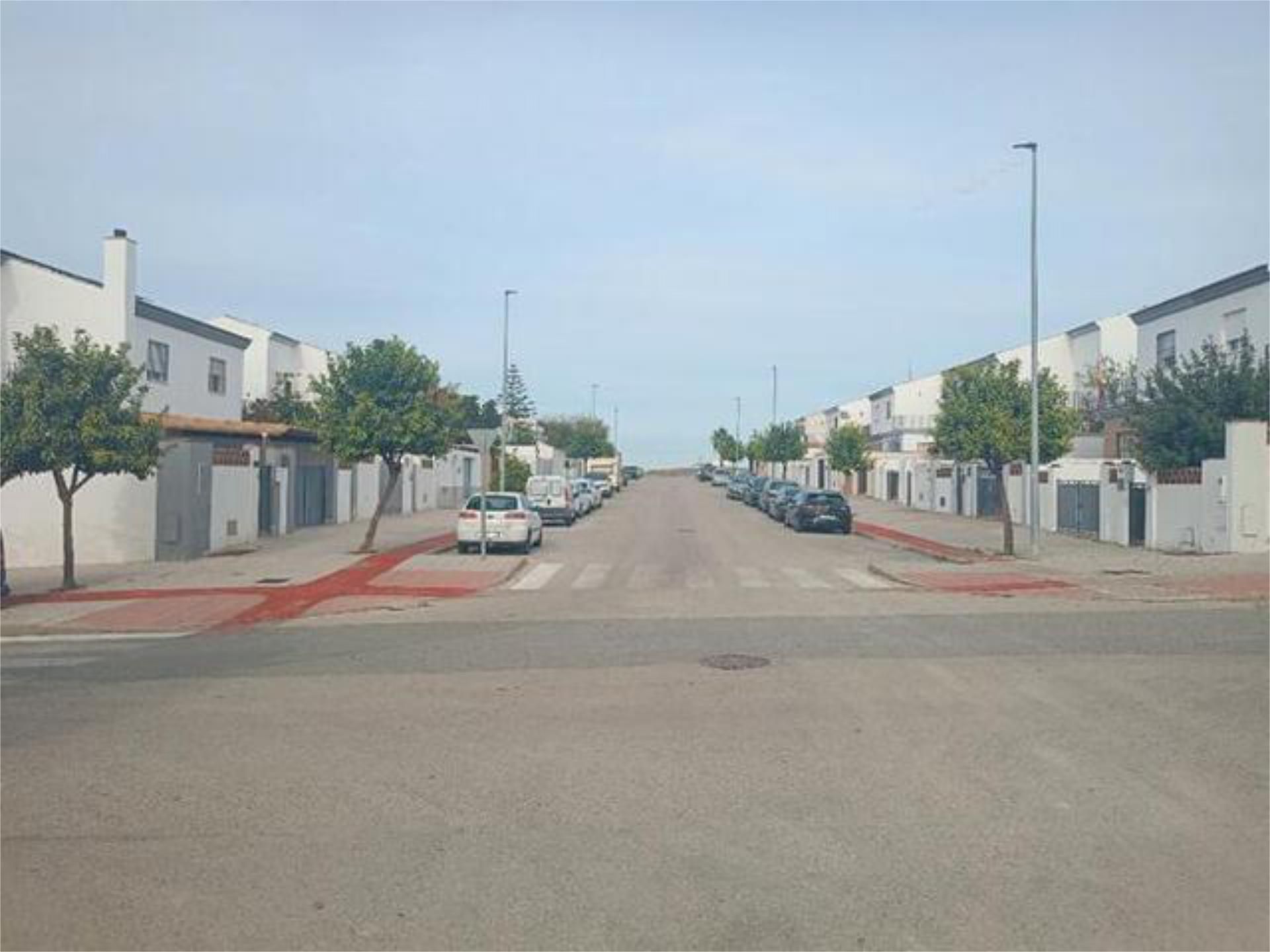 Exterior view of Single-family semi-detached for sale in Los Molares  with Private garden, Terrace and Storage room