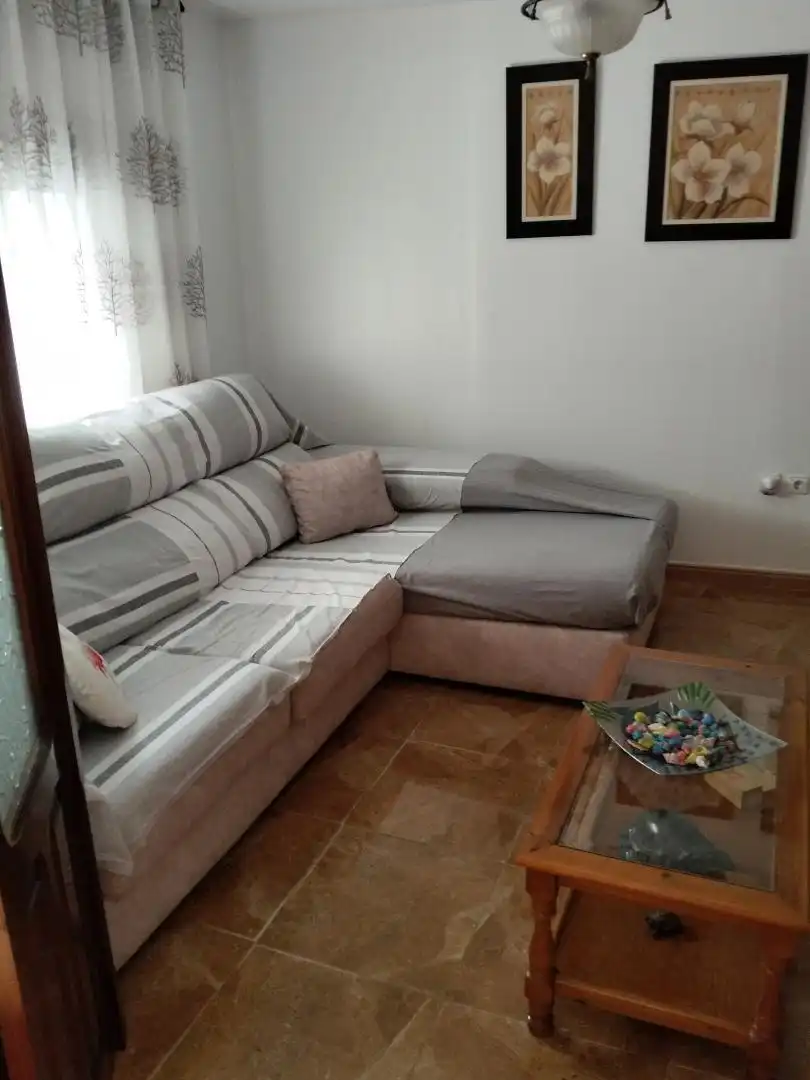 Sala d'estar de Planta baixa en venda en Burguillos del Cerro amb Jardí privat, Terrassa i Traster