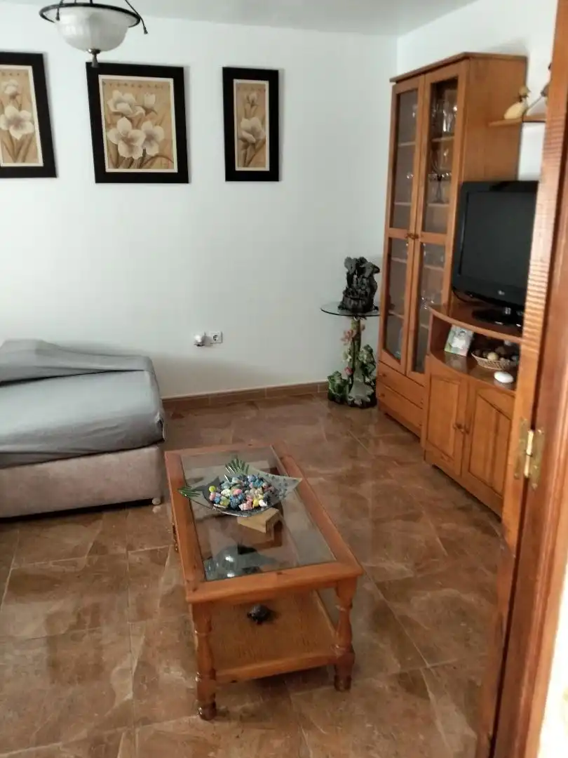Sala d'estar de Planta baixa en venda en Burguillos del Cerro amb Jardí privat, Terrassa i Traster