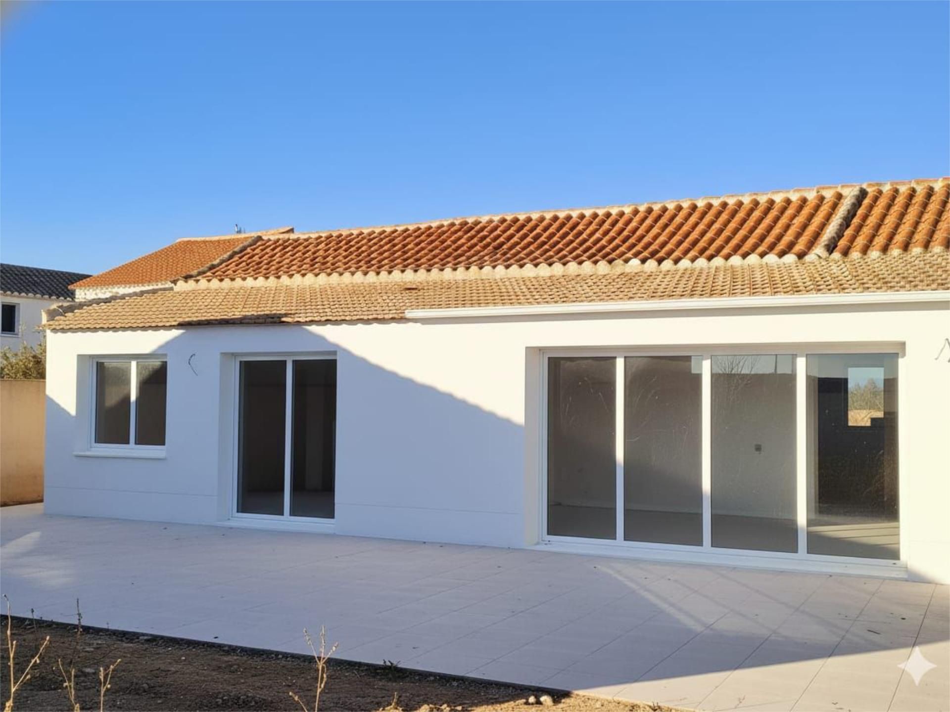 Exterior view of Single-family semi-detached for sale in Caracuel de Calatrava