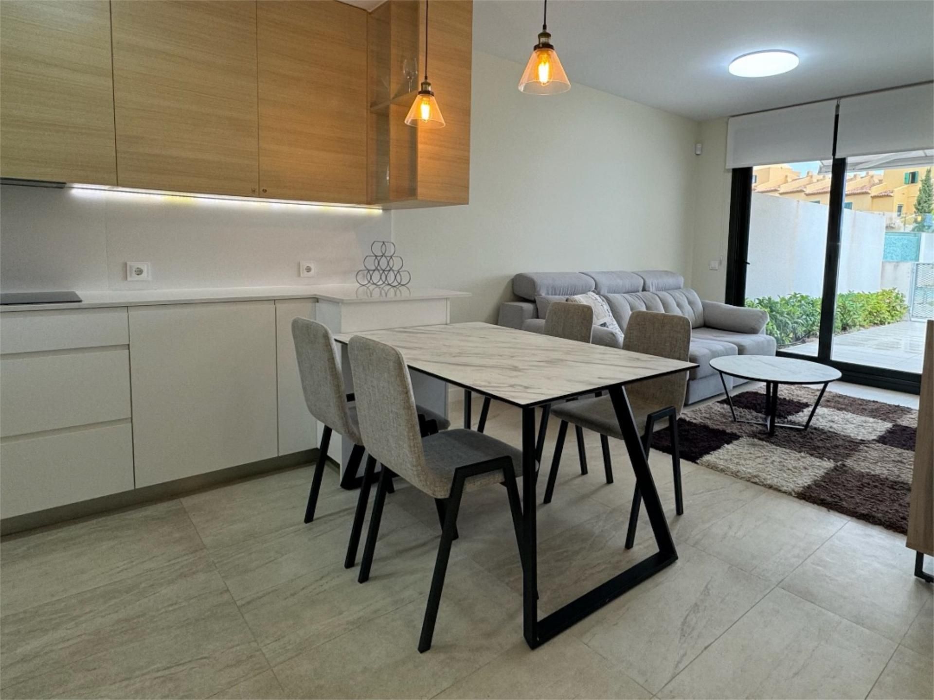 Flat to rent in Carrer Berlin, 5, Golf Bahía Dining room of Flat to rent in Finestrat with Air Conditioner, Heating and Swimming Pool