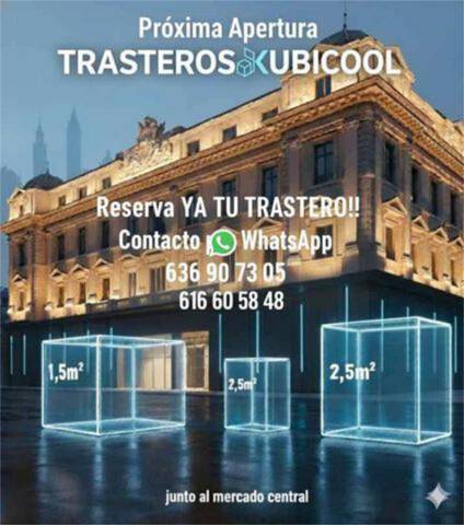 Trastero en Alquiler en El Mercat