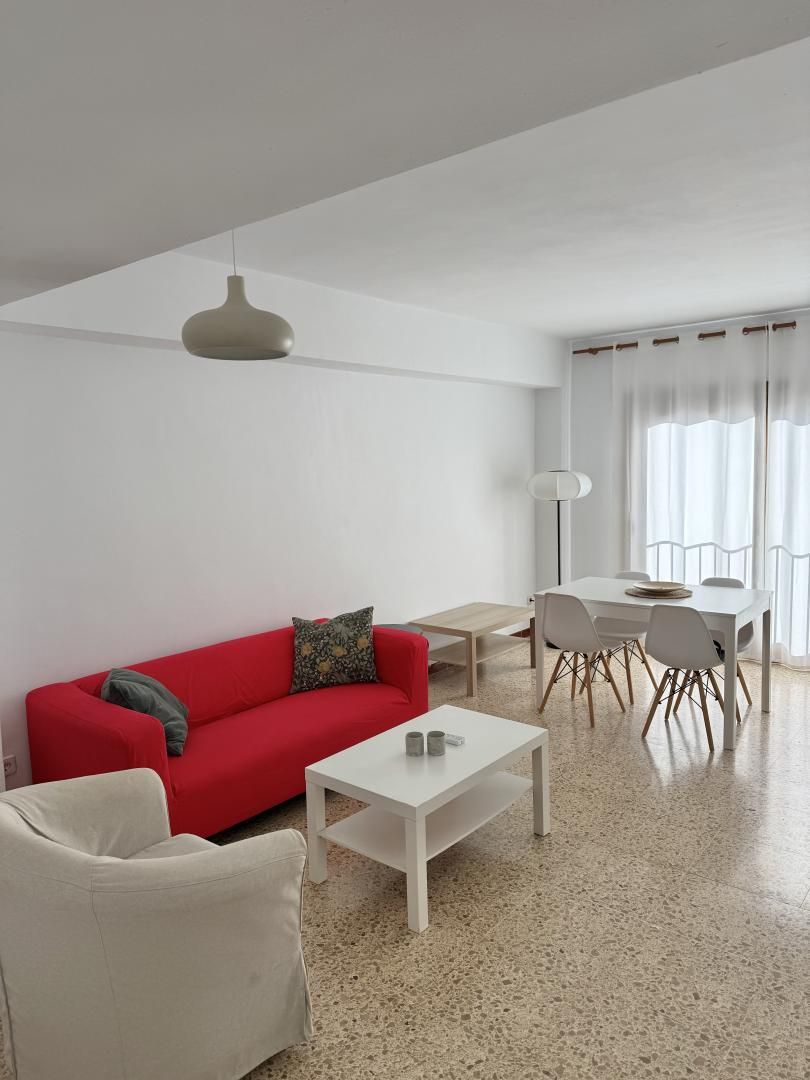 Pis de lloguer a Carrer de la Mareperla, 2, Port d'Alcúdia - Platja d'Alcúdia Sala d'estar de Pis de lloguer en Alcúdia amb Aire condicionat i Terrassa