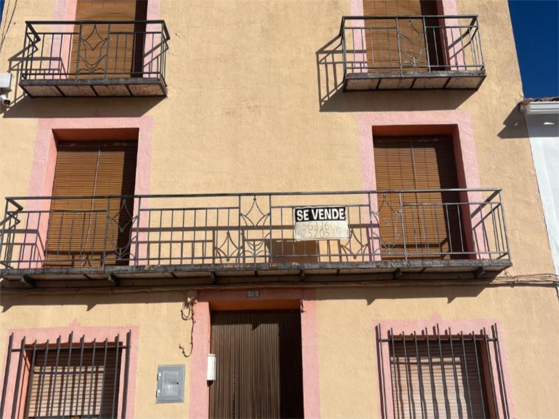 Exterior view of Single-family semi-detached for sale in Villamanrique  with Terrace, Storage room and Balcony