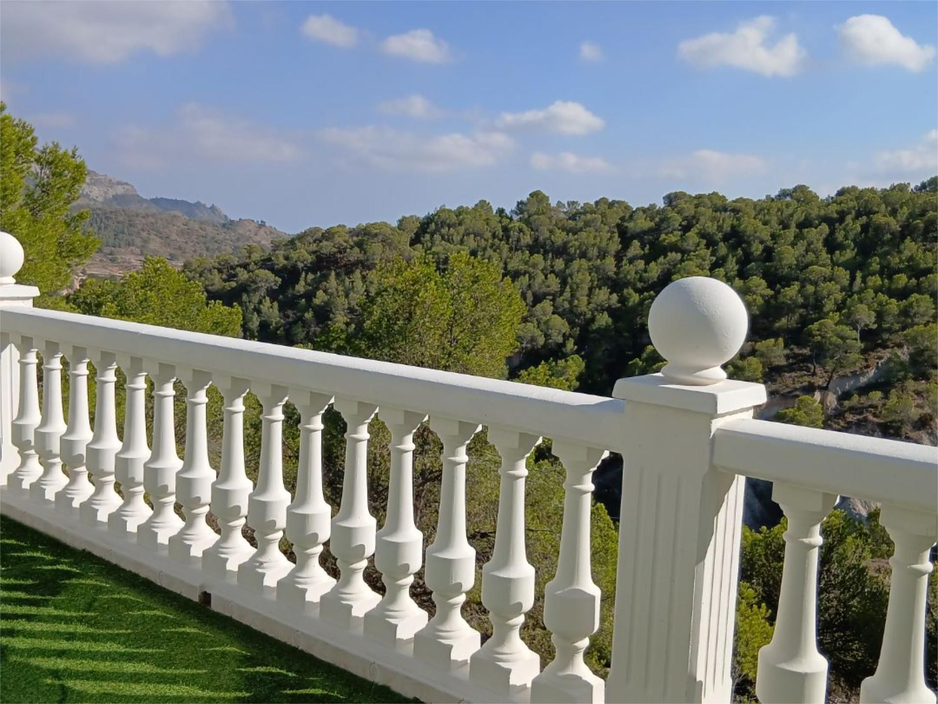 Terrassa de Casa adosada de lloguer en Tibi
