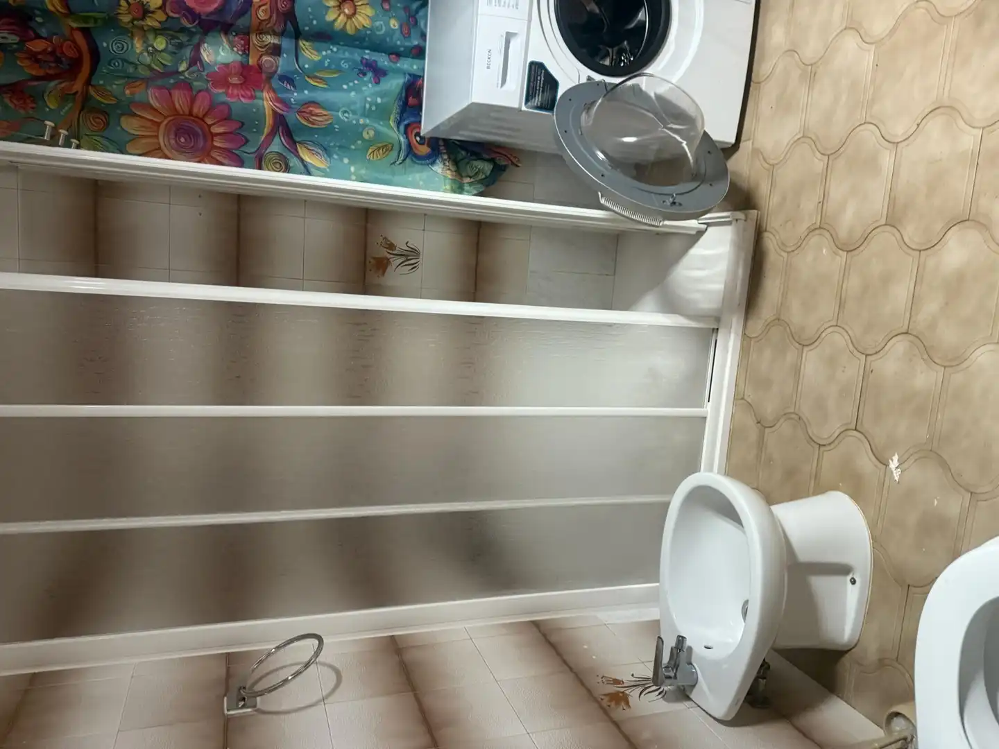 Baño de Apartamento de alquiler en Tijarafe con Aire acondicionado, Terraza y Trastero