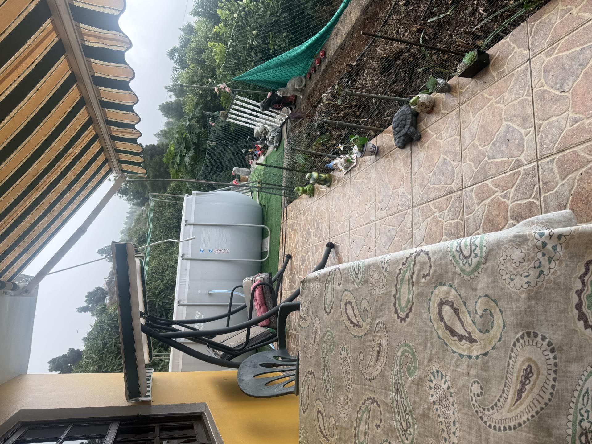 Terraza de Apartamento de alquiler en Tijarafe con Aire acondicionado, Terraza y Trastero