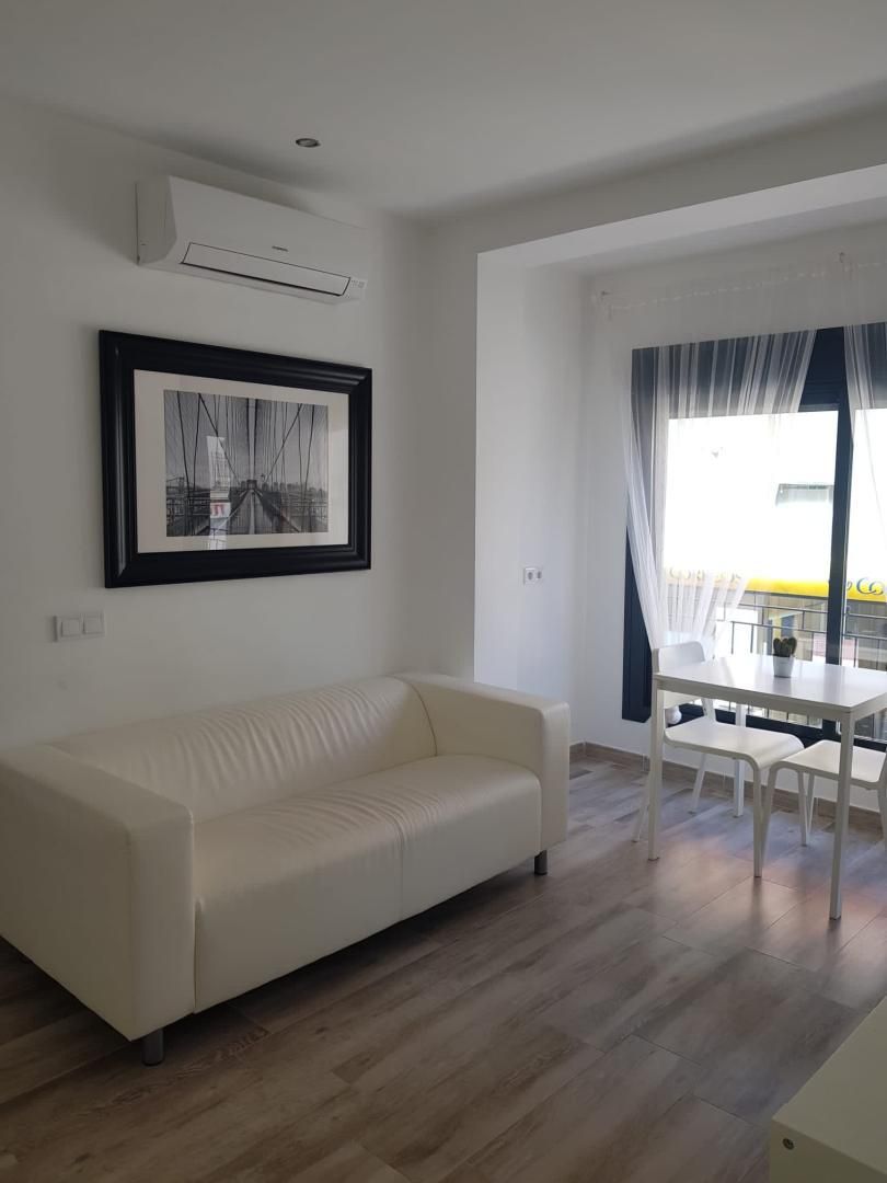 Sala de estar de Piso de alquiler en Inca con Aire acondicionado, Amueblado y Balcón