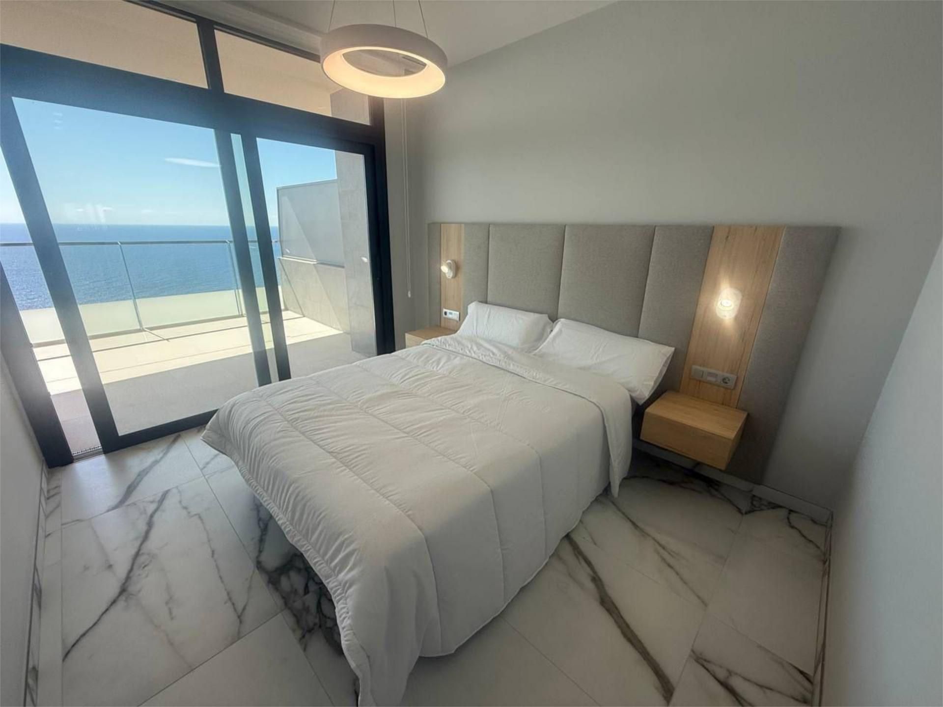 Bedroom of Apartment to rent in Benidorm  with Air Conditioner, Terrace and Swimming Pool