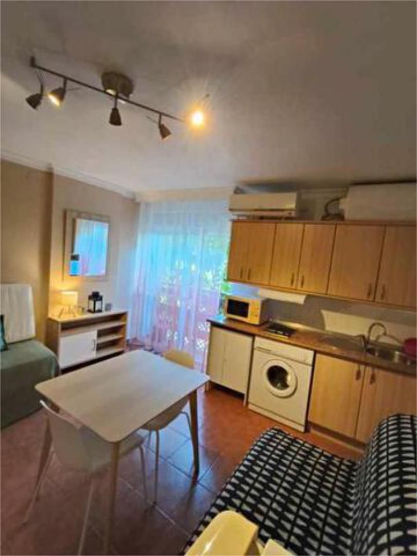 Kitchen of Study to rent in Benalmádena  with Private garden, Swimming Pool and Furnished