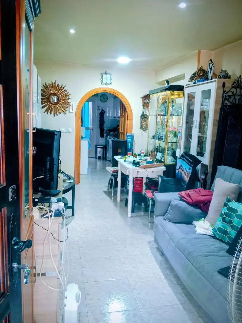 Erdgeschoss zum Verkauf in Calle Rio Taibilla, 6b, Los Narejos - Punta Calera Wohnzimmer von Erdgeschoss zum Verkauf in Los Alcázares mit Klimaanlage und Terrasse