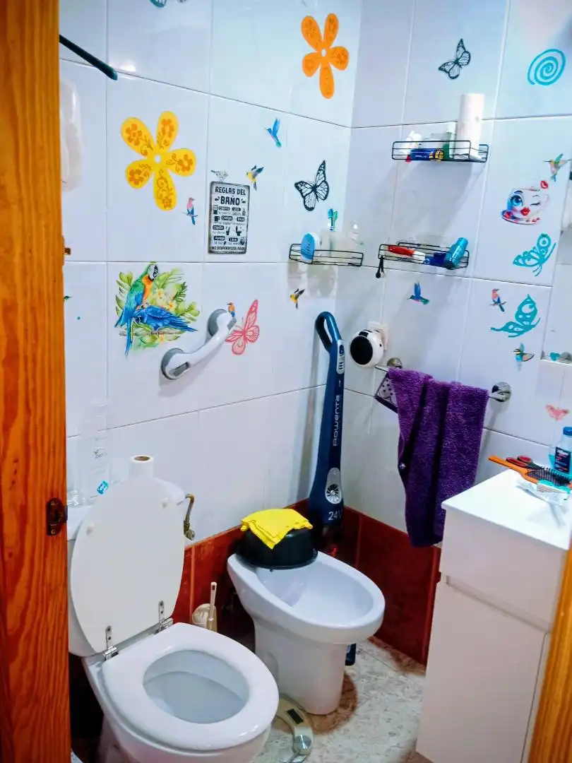 Erdgeschoss zum Verkauf in Calle Rio Taibilla, 6b, Los Narejos - Punta Calera Badezimmer von Erdgeschoss zum Verkauf in Los Alcázares mit Klimaanlage und Terrasse