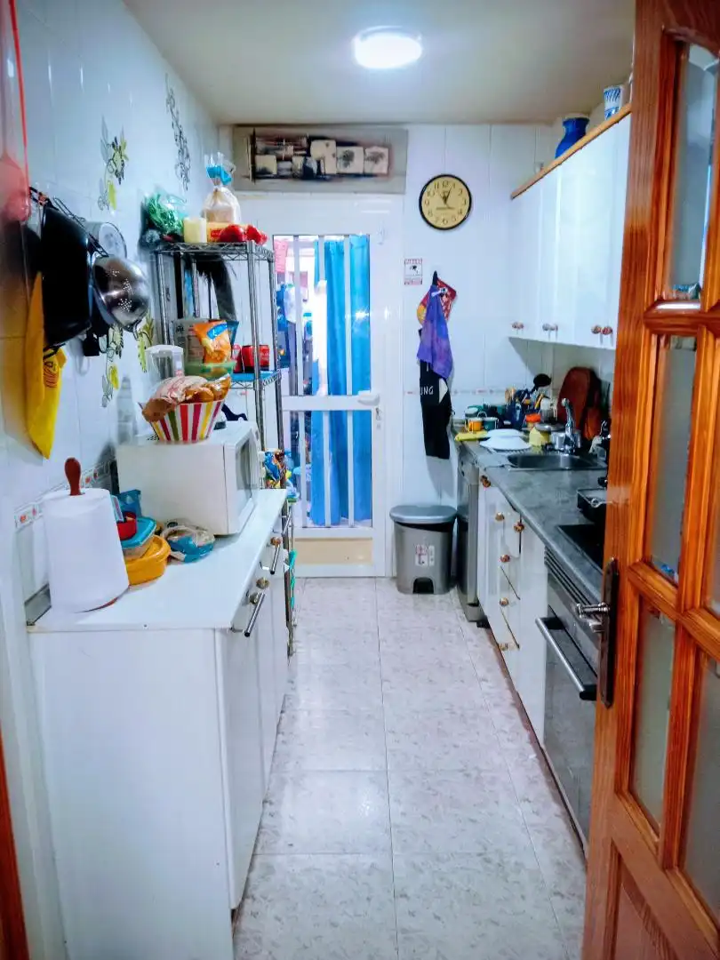 Erdgeschoss zum Verkauf in Calle Rio Taibilla, 6b, Los Narejos - Punta Calera Küche von Erdgeschoss zum Verkauf in Los Alcázares mit Klimaanlage und Terrasse