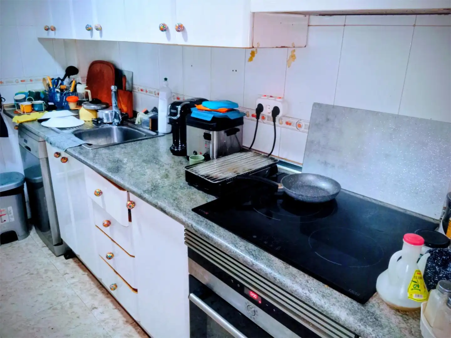Erdgeschoss zum Verkauf in Calle Rio Taibilla, 6b, Los Narejos - Punta Calera Küche von Erdgeschoss zum Verkauf in Los Alcázares mit Klimaanlage und Terrasse