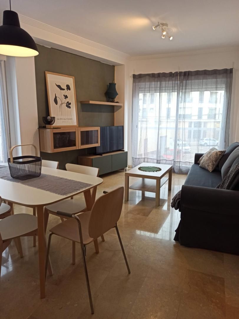 Pis de lloguer a Carrer Llarguer, 34, Beniopa - Sant Pere Sala d'estar de Pis de lloguer en Gandia amb Moblat, Forn i Rentadora