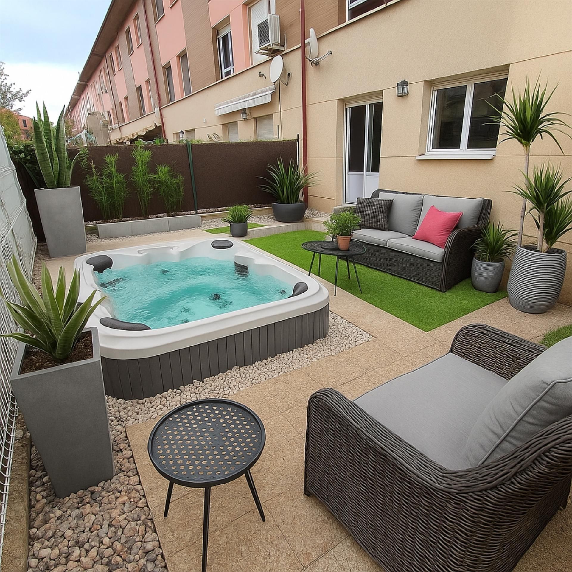 Terrace of Duplex for sale in Tudela  with Air Conditioner and Terrace