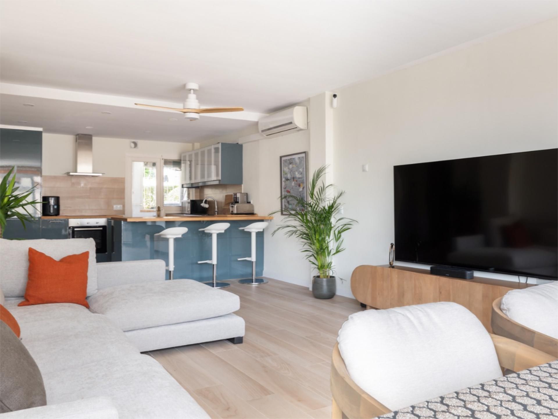 Sala d'estar de Pis en venda en  Palma de Mallorca amb Aire condicionat