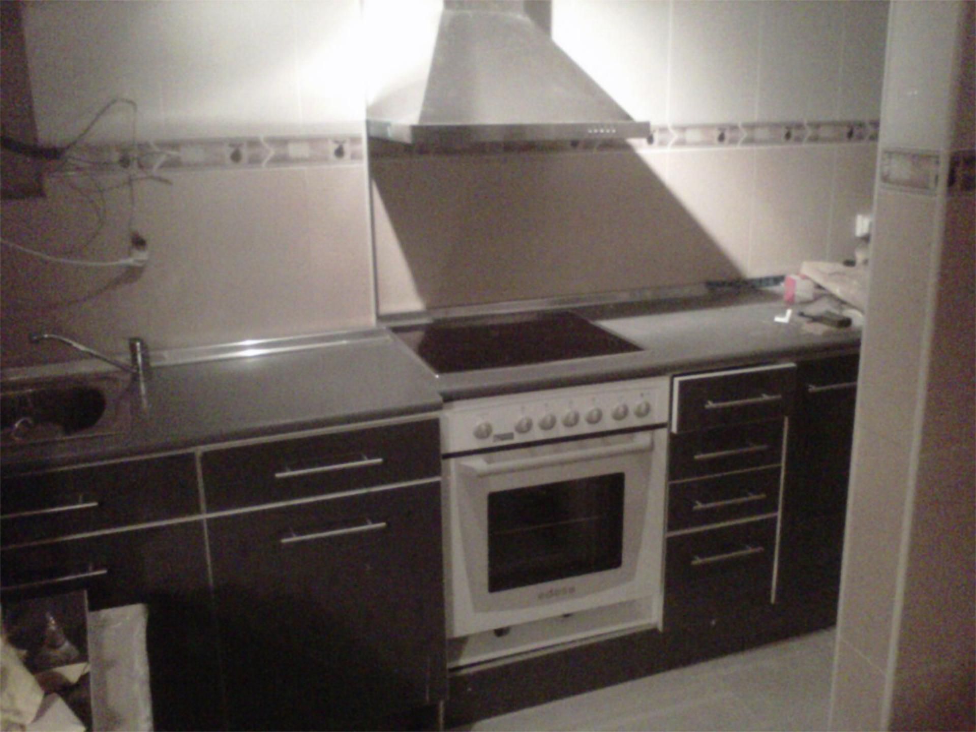 Cocina de Piso en venta en A Coruña Capital  con Calefacción, Parquet y Amueblado