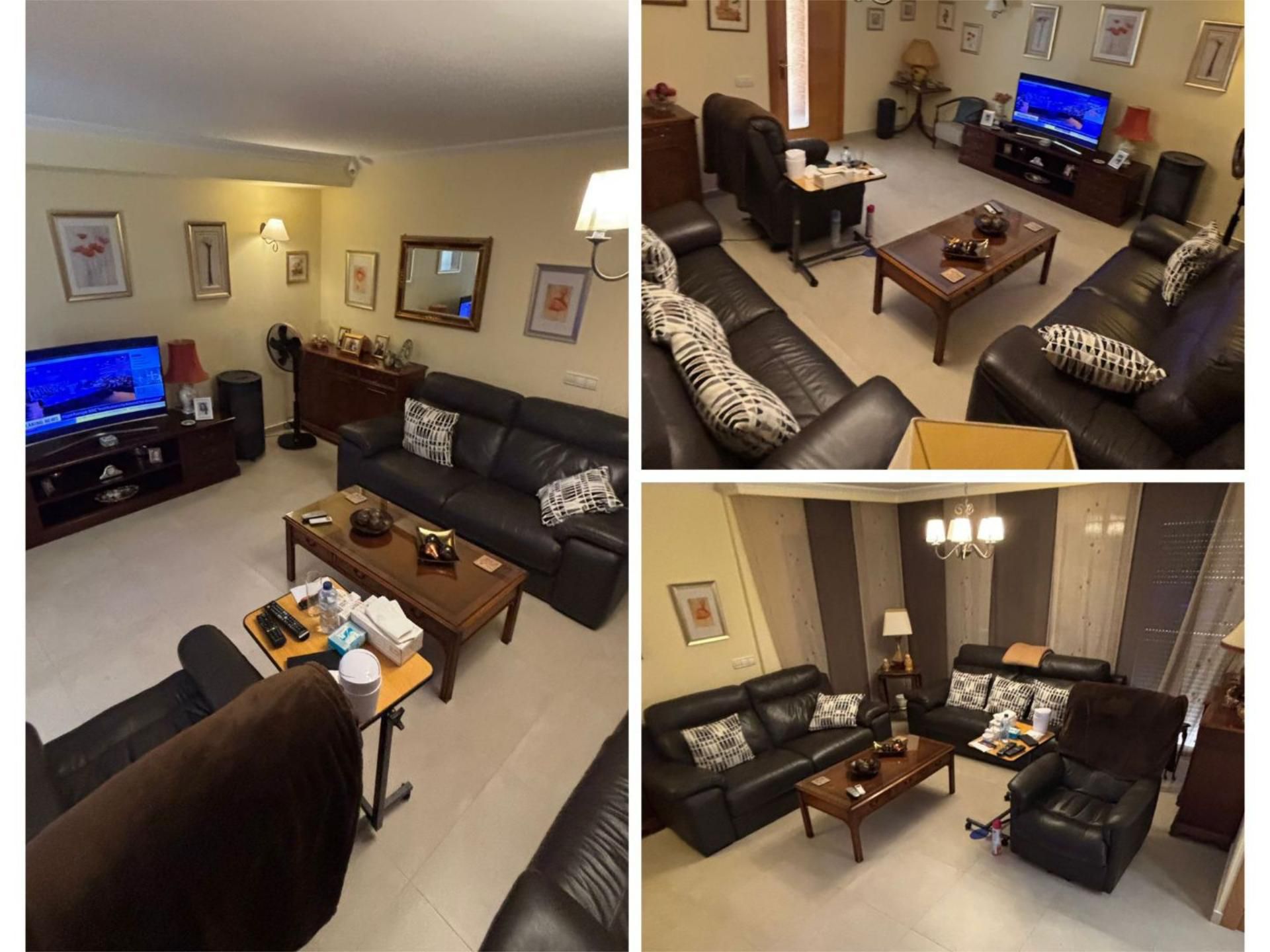 Flat for sale in Carrer de Lleó XIII, 39, Son Ferriol Living room of Flat for sale in Palma de Mallorca with Air Conditioner, Terrace and Balcony