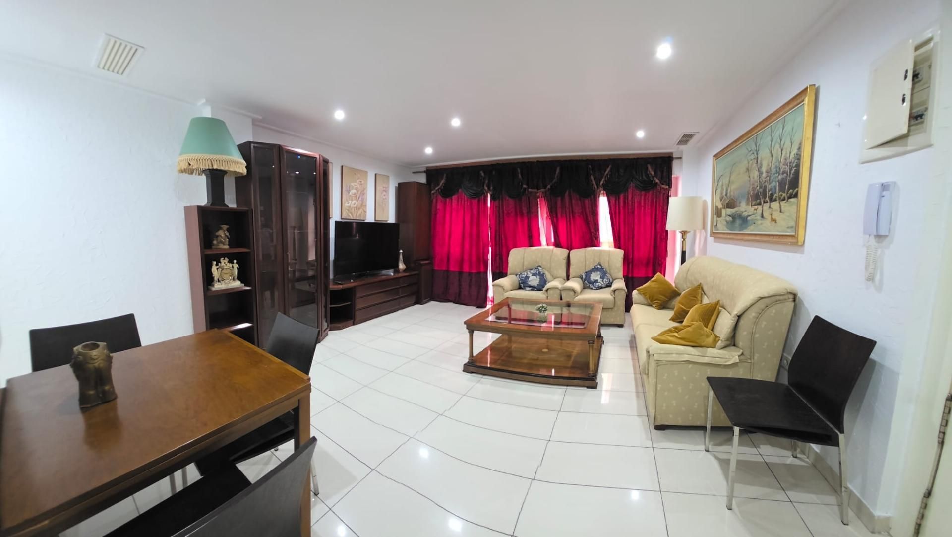 Living room of Apartment to rent in Elche / Elx  with Heating and Furnished