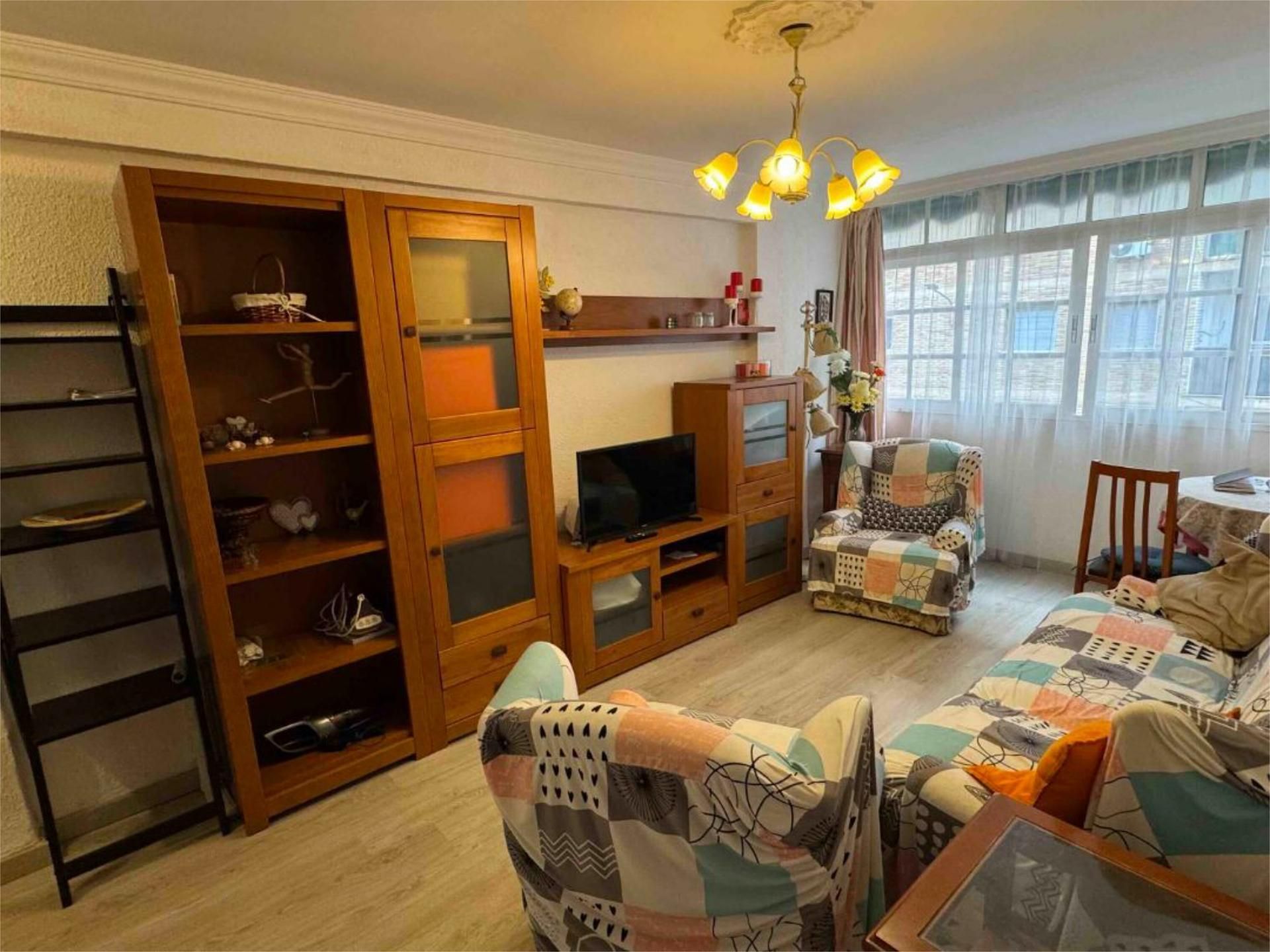 Sala d'estar de Pis en venda en Málaga Capital